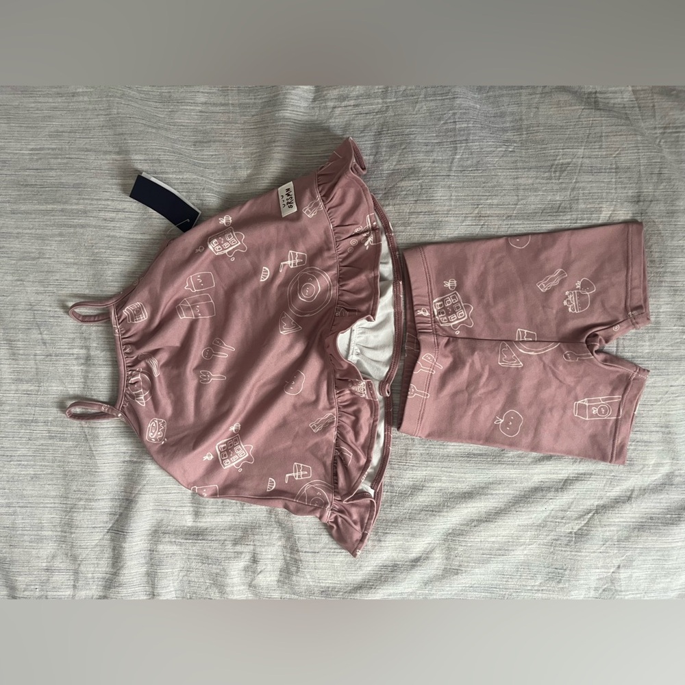NWT New Top with Straps & Shorts Set (9-12 months) - Brand New with Tags